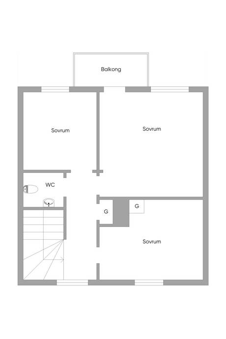 4 rum Radhus på Spireagången 7 Fräntorp Göteborgs kommun - bild 11