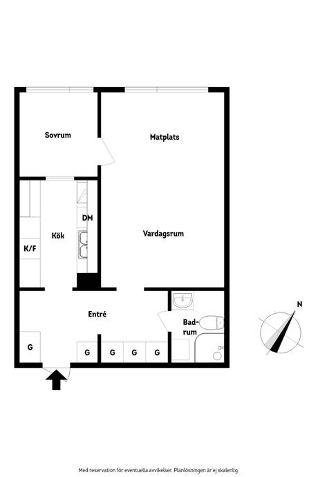 1 rum Lägenhet på Beryllgatan 69 Norra Tynnered Göteborgs kommun - bild 13