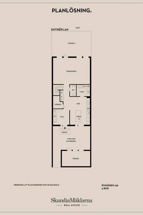 5 rum Radhus på Ryavägen 136 Töjnan Sollentuna kommun - bild 60