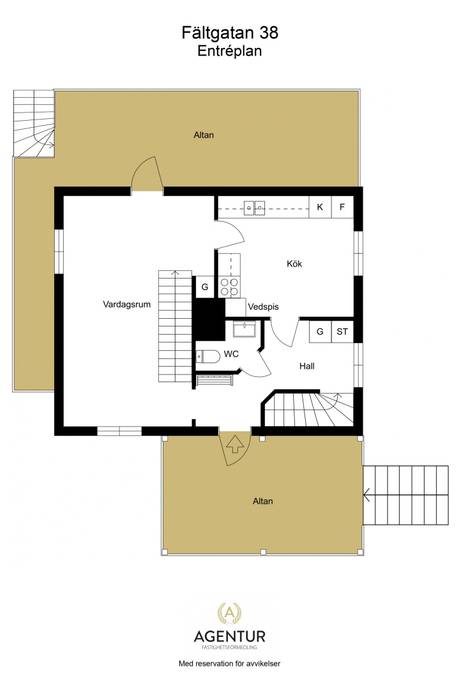 4 rum Villa på Fältgatan 38 Högåsen Arvika kommun - bild 30