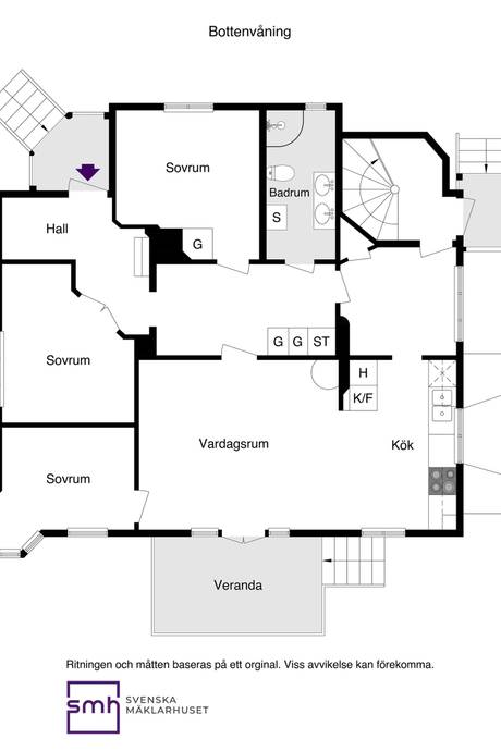 10 rum Villa på Eriksvägen 20 Duvbo Sundbybergs kommun - bild 65