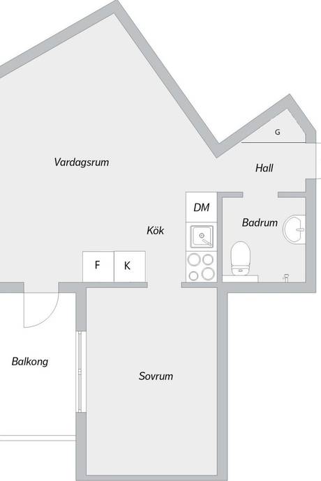 2 rum Lägenhet på Budkavlevägen 5 Segeltorp Huddinge kommun - bild 24