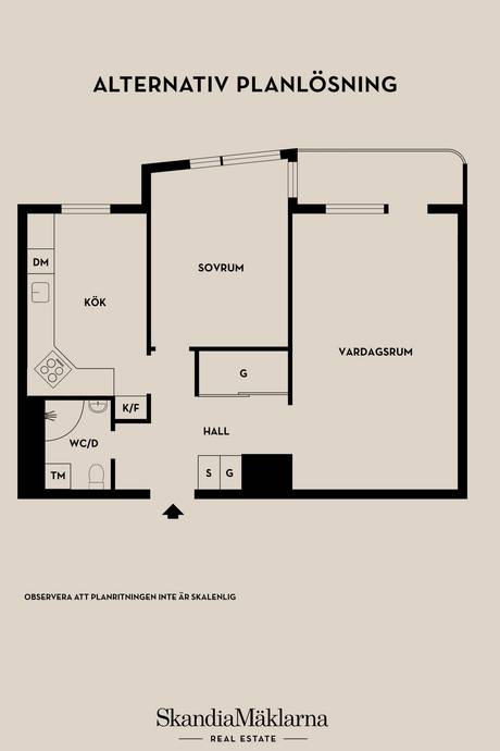 2 rum Lägenhet på Tottvägen 7 Gamla Råsunda Solna kommun - bild 35