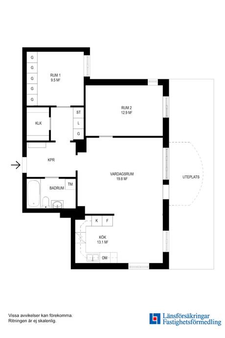 3 rum Lägenhet på Turebergs Allé 5 Tureberg Sollentuna kommun - bild 30
