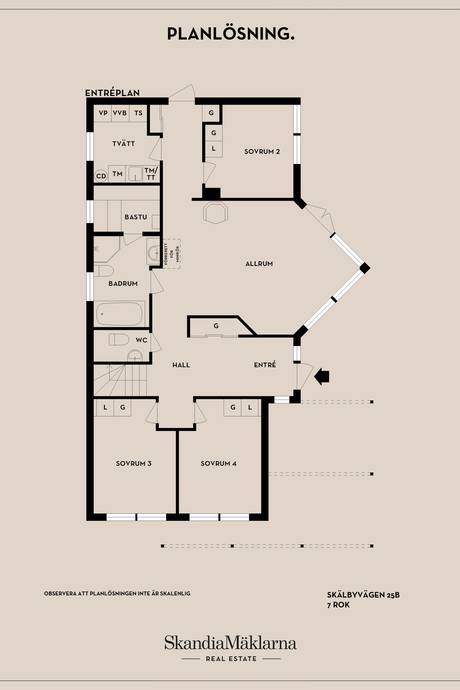 7 rum Villa på Skälbyvägen 25B Häggvik/Skälby Sollentuna kommun - bild 62