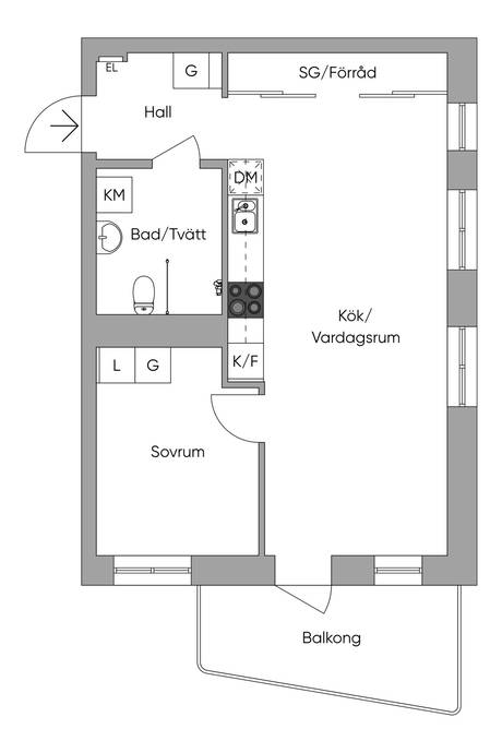 2 rum Lägenhet på Onyxgatan 4 Tynnered Göteborgs kommun - bild 12