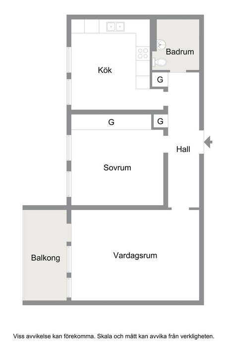 2 rum Lägenhet på Hyacintgatan 31 Fosiedal Malmö kommun - bild 22
