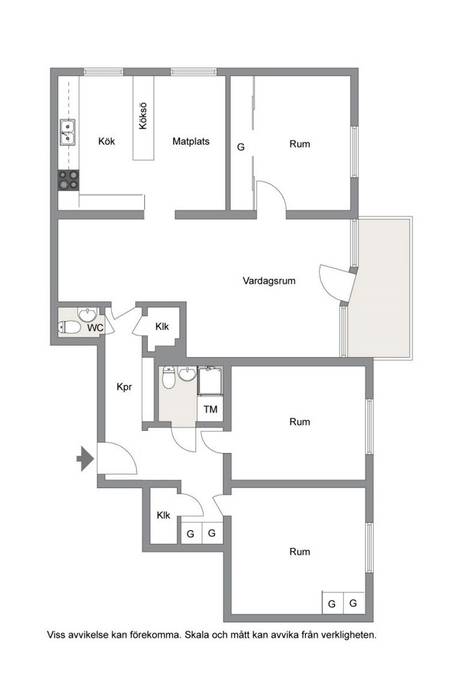 4 rum Lägenhet på Ankdammsgatan 33 Skytteholm Solna kommun - bild 25