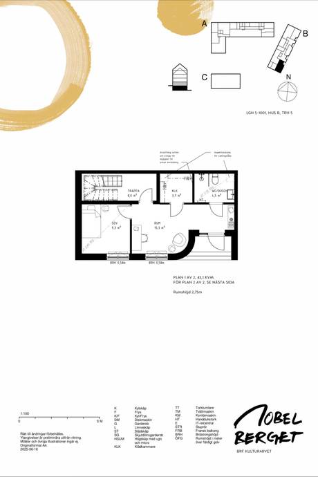 4 rum Lägenhet på Laboratoriegatan 6 Sickla Nacka kommun - bild 6