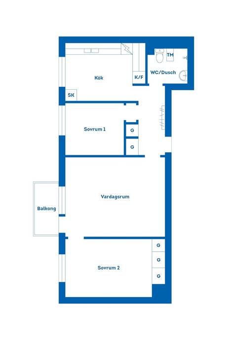 3 rum Lägenhet på Landsvägsgatan 11 Pantarholmen Karlskrona kommun - bild 20