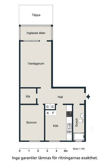 2 rum Lägenhet på Norrlidsvägen 44 Norrliden Kalmar kommun - bild 15