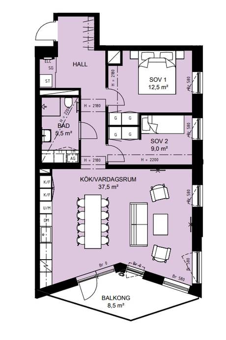 3 rum Lägenhet på Carlsgatan 31 City Malmö kommun - bild 14