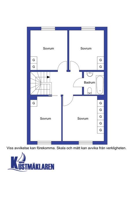 5 rum Radhus på Krageholmsgatan 13B Ängelholms kommun - bild 20