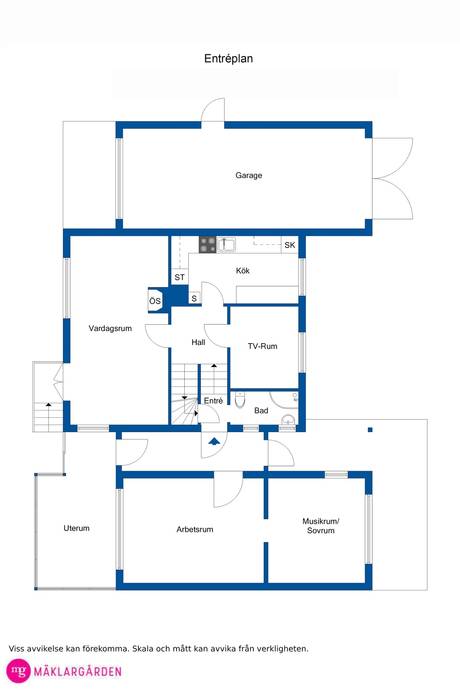 6 rum Radhus på Mossgatan 15 Simrishamn - Joneberg Simrishamns kommun - bild 60