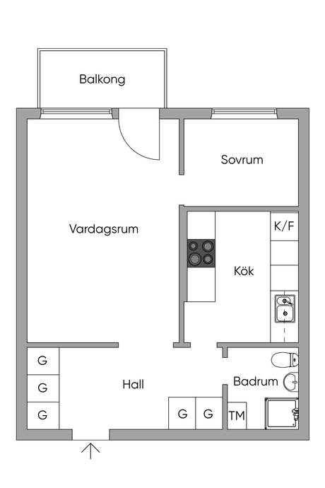2 rum Lägenhet på Logvägen 79 Spånga Stockholms kommun - bild 19