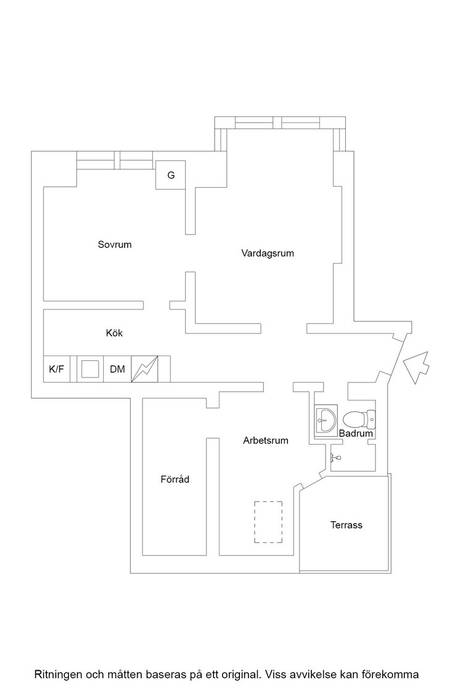 2.5 rum Lägenhet på Magnus Stenbocksgatan 3 Centrum Lunds kommun - bild 37