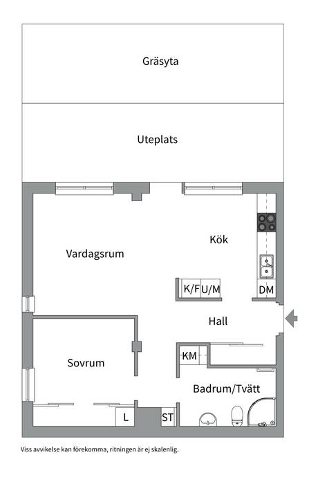 2 rum Lägenhet på Sågargatan 11C Kungsängen Uppsala kommun - bild 29