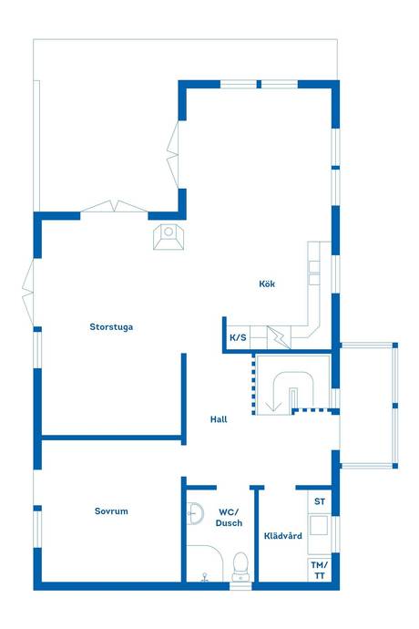 4 rum Villa på Vitared Ringvägen 19 Hökensås Tidaholms kommun - bild 41