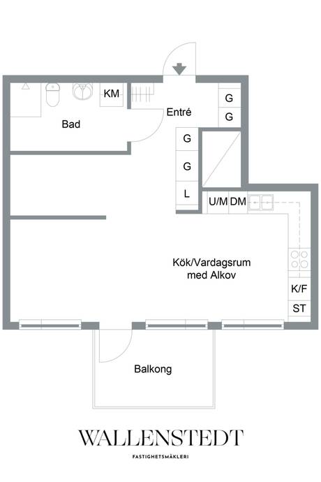 1 rum Lägenhet på Arbetargatan 5B Öster Örebro kommun - bild 5