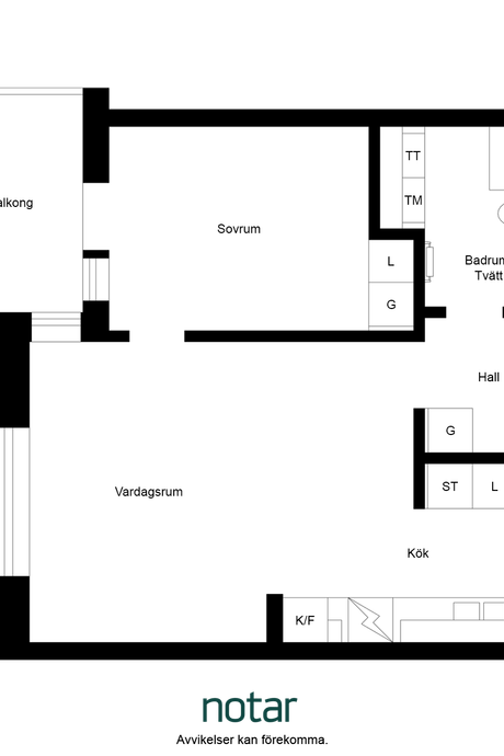 2 rum Lägenhet på Nordengatan 3B Vasastaden Linköpings kommun - bild 15