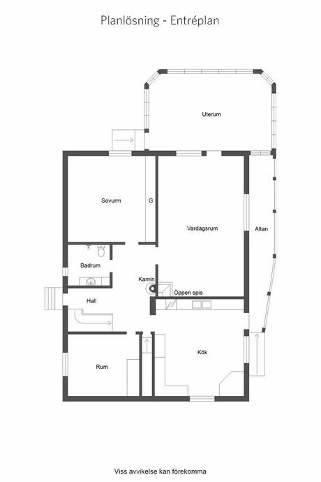 7 rum Villa på Vörderås 158 Transtrand Malung-Sälens kommun - bild 44