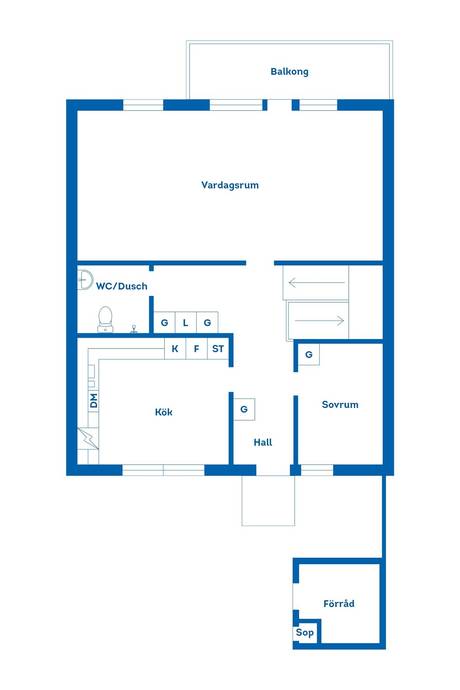 5 rum Radhus på Tranbärsstigen 50 Hultet Nässjö kommun - bild 33