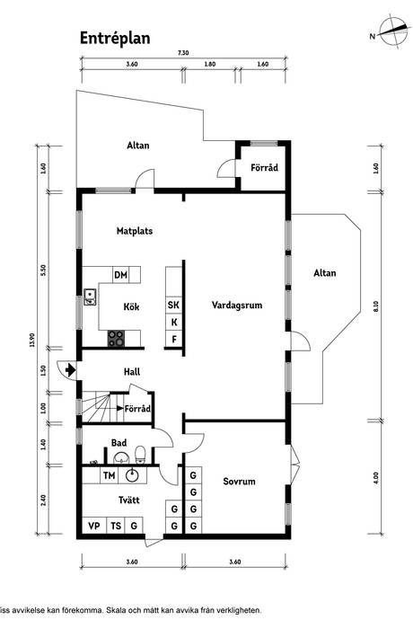 6 rum Villa på Cypressgatan 6 Hagen Göteborgs kommun - bild 27