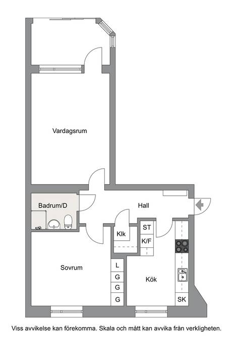 2 rum Lägenhet på Västra Tullgatan 30A Hudiksvall Hudiksvalls kommun - bild 22
