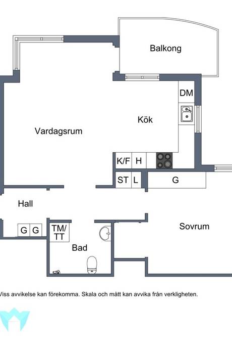 2 rum Lägenhet på Segelbåtsvägen 12, 5 tr Kungsholmen - Stora Essingen Stockholms kommun - bild 22
