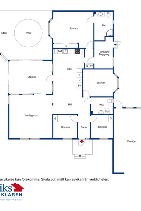 5 rum Villa på Rydbovägen 16A Perstorp centralt Perstorps kommun - bild 34