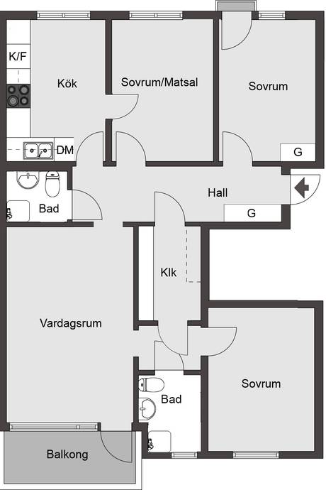 4 rum Lägenhet på Södervägen 72 Viggbygärdet / Viggbyholm Täby kommun - bild 39