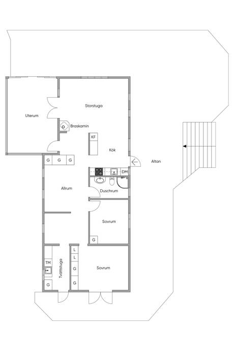 4 rum Vinterbonat fritidshus på Solbergavägen 33 Valdemarsvik Valdemarsviks kommun - bild 22