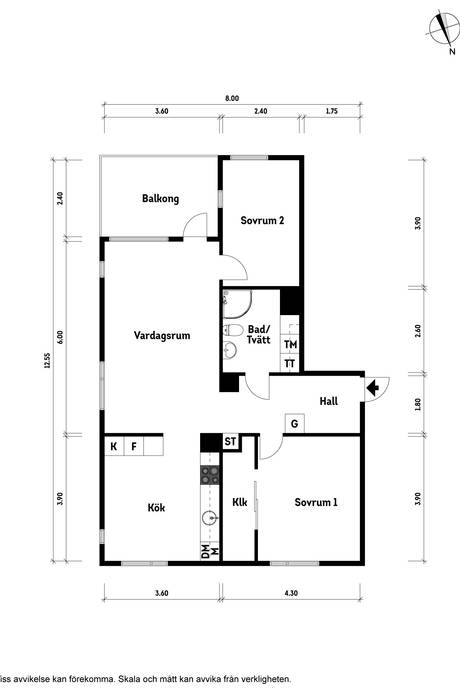 3 rum Lägenhet på Soldathemsgatan 6 Kviberg Göteborgs kommun - bild 21