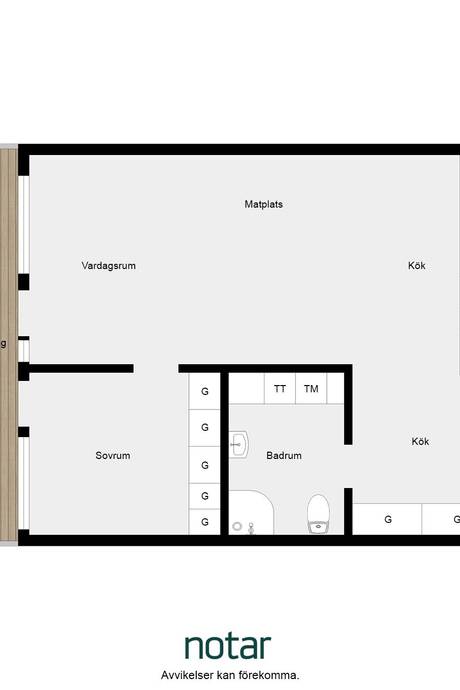 2 rum Lägenhet på Fendergatan 6 Hammarby Sjöstad Stockholms kommun - bild 17