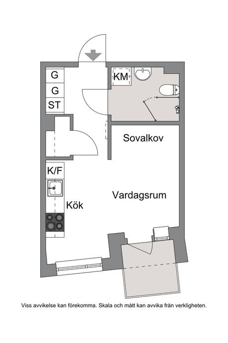 1 rum Lägenhet på Turebergs allé 47 Tureberg Sollentuna kommun - bild 11