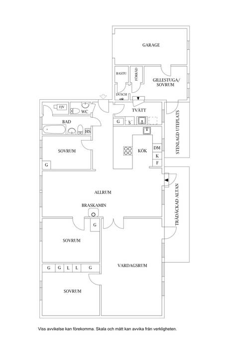 5 rum Villa på Ladstigen 37 Gammelstad Luleå kommun - bild 24