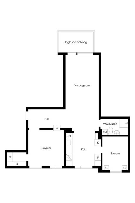 3 rum Lägenhet på Torsgatan 3A Halmstad Halmstads kommun - bild 23