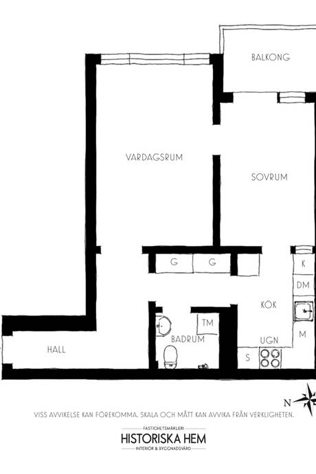 2 rum Lägenhet på Skeppargatan 98 Nedre Gärdet / Östermalm Stockholms kommun - bild 28