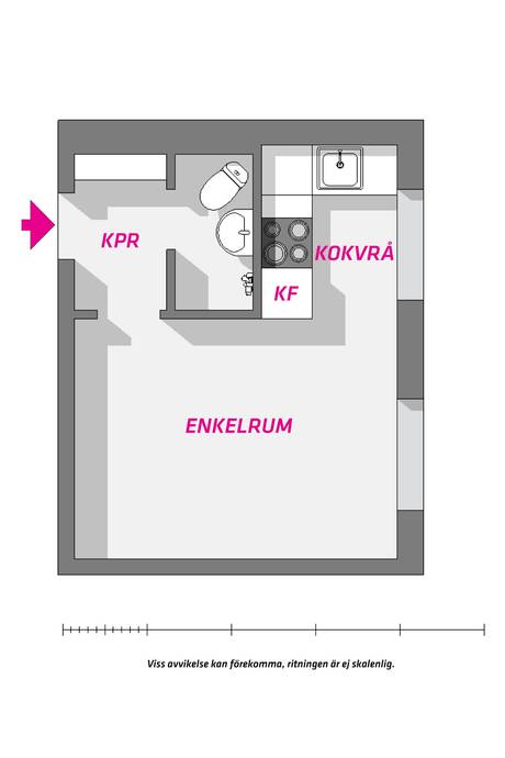 1 rum Lägenhet på Väderkvarnsgatan 11 B Höganäs Uppsala kommun - bild 16