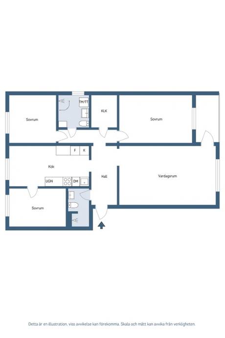 4 rum Lägenhet på Gröna vägen 56A Hentorp Skövde kommun - bild 23