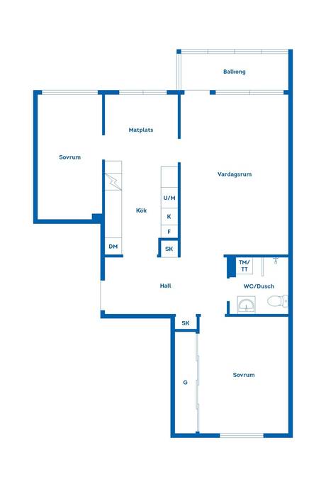3 rum Lägenhet på Sörbygatan 67E Södertull Gävle kommun - bild 38