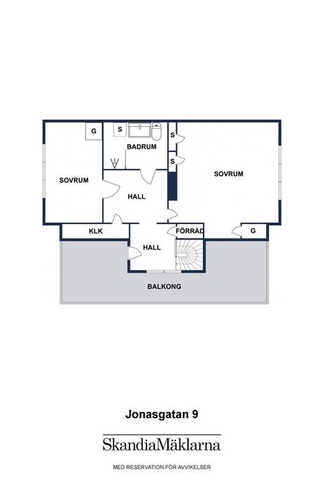 3 rum Villa på Jonasgatan 9 Kullen, Skutskär Älvkarleby kommun - bild 48
