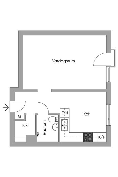 1 rum Lägenhet på Karl Martins väg 16 Petersberg Vaxholms kommun - bild 21