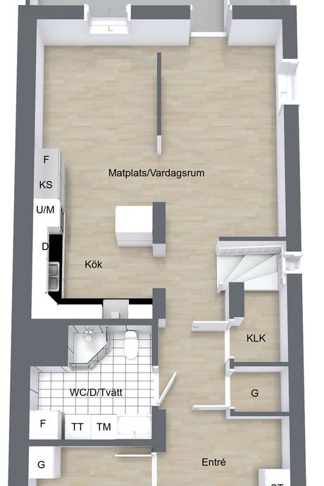 6 rum Par-/kedje-/radhus på Oxelstamsvägen 6B Skölsta Uppsala kommun - bild 29