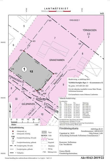 Tomt på Båtsmansvägen 14B Törnskogen Sollentuna kommun - bild 6