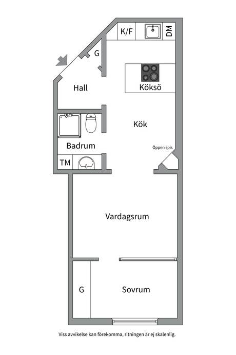 1.5 rum Lägenhet på Styrmansgatan 16A, 2tr Östermalm Stockholms kommun - bild 20