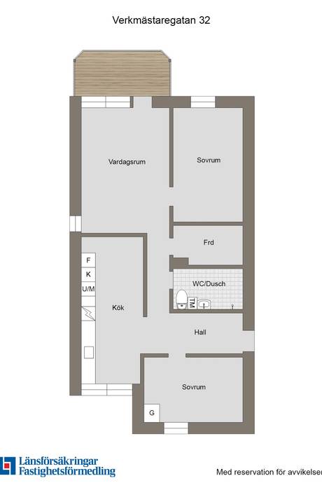 3 rum Lägenhet på Verkmästaregatan 11 Romberga Enköpings kommun - bild 23
