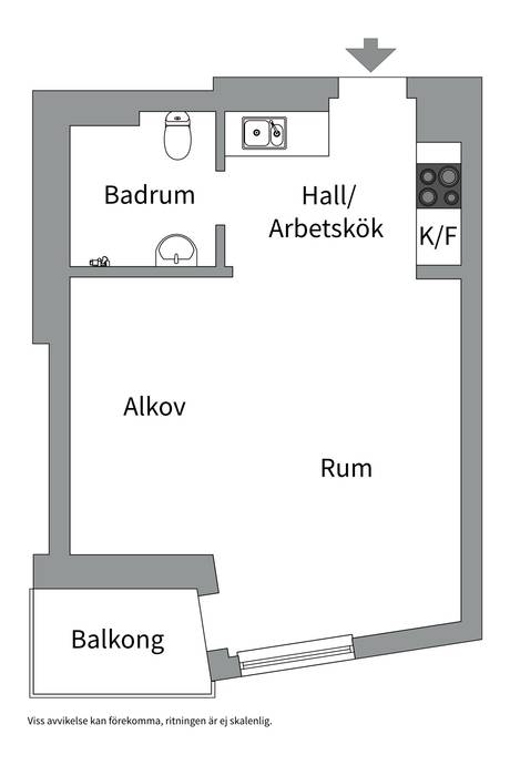 1 rum Lägenhet på Luthagsesplanaden 6 B Luthagen Uppsala kommun - bild 27
