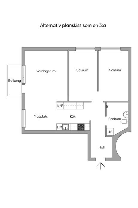 2.5 rum Lägenhet på Lövgatan 68, 3 tr Råsunda Solna kommun - bild 27