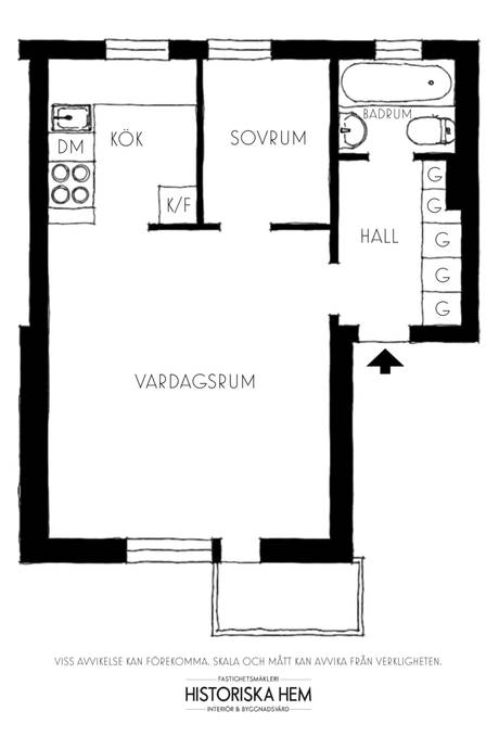 2 rum Lägenhet på Strahlenbergsgatan 25 Hammarbyhöjden Stockholms kommun - bild 30